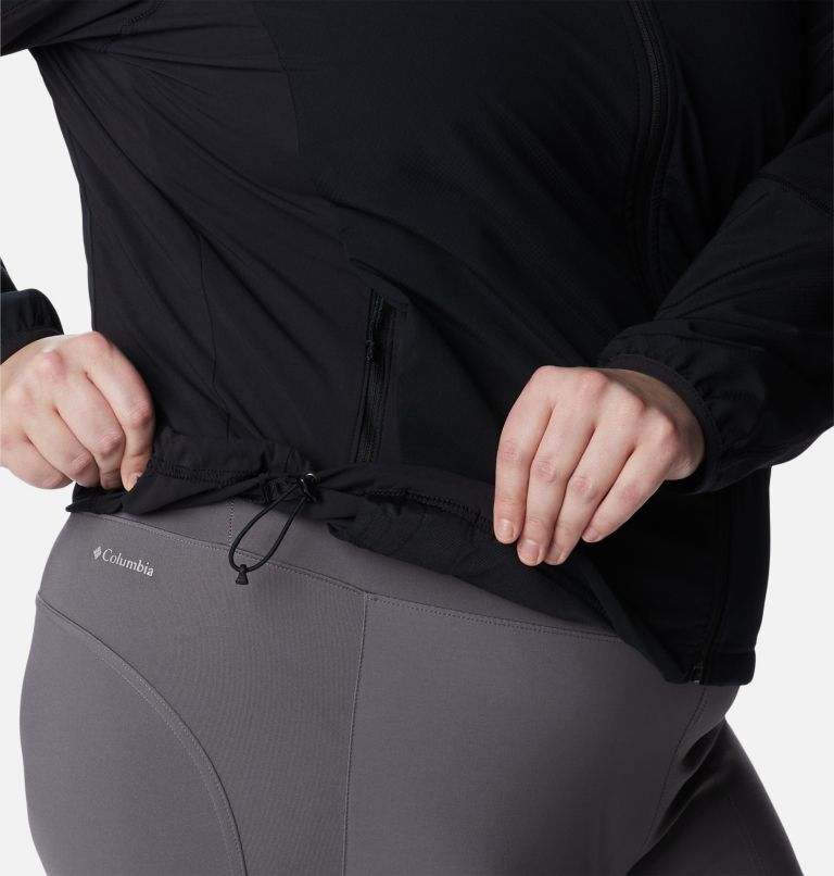 Manteau coquille souple à capuchon Sweet As Femme - Grandes tailles, Color: Black, image 6