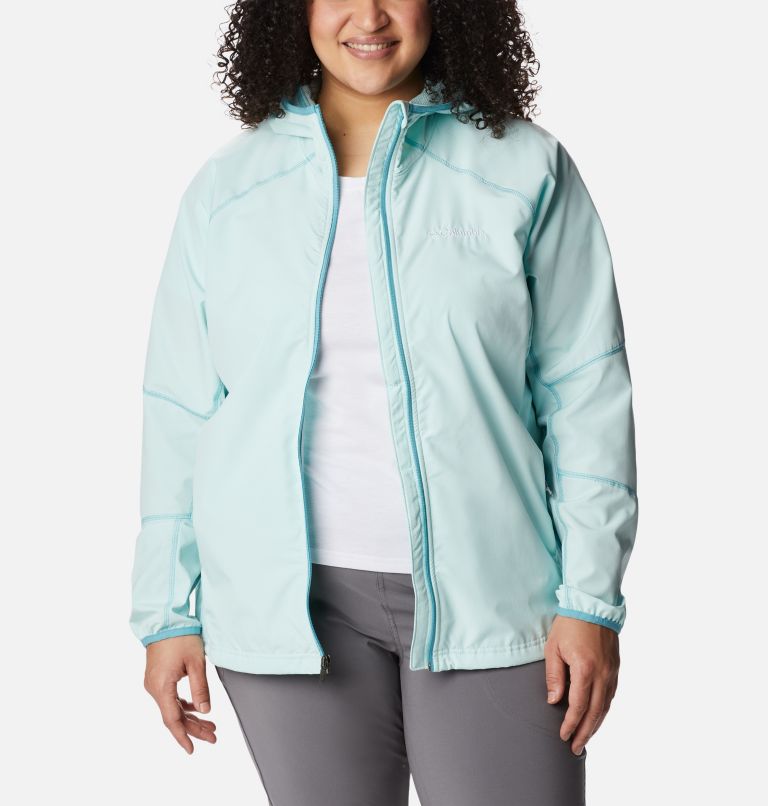 Sweet As Softshell Hoodie | 329 | 3X, Color: Icy Morn, image 7