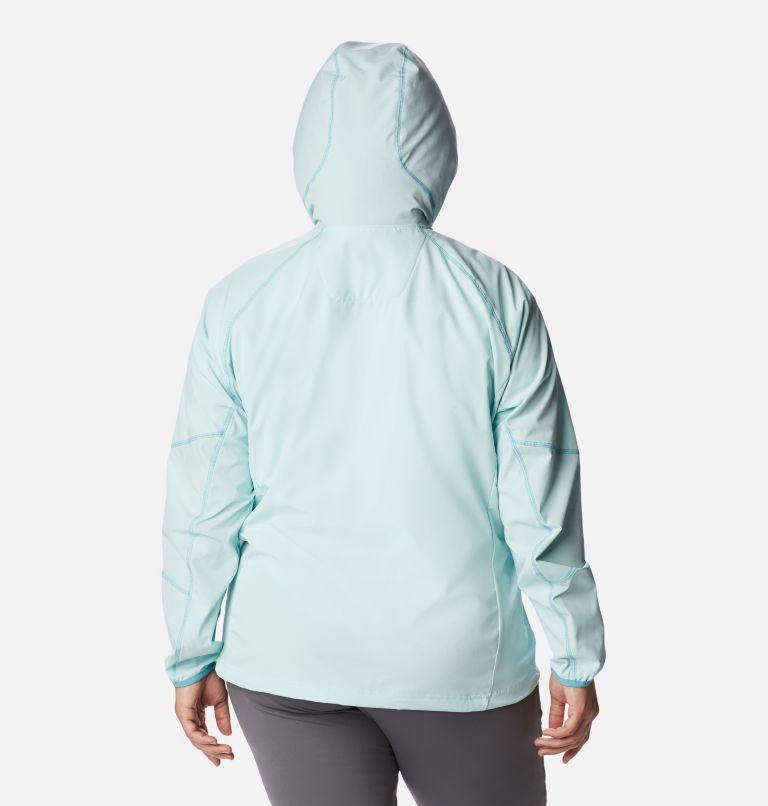 Sweet As Softshell Hoodie | 329 | 3X, Color: Icy Morn, image 2