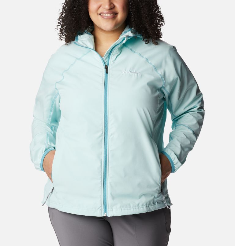Sweet As Softshell Hoodie | 329 | 3X, Color: Icy Morn, image 1