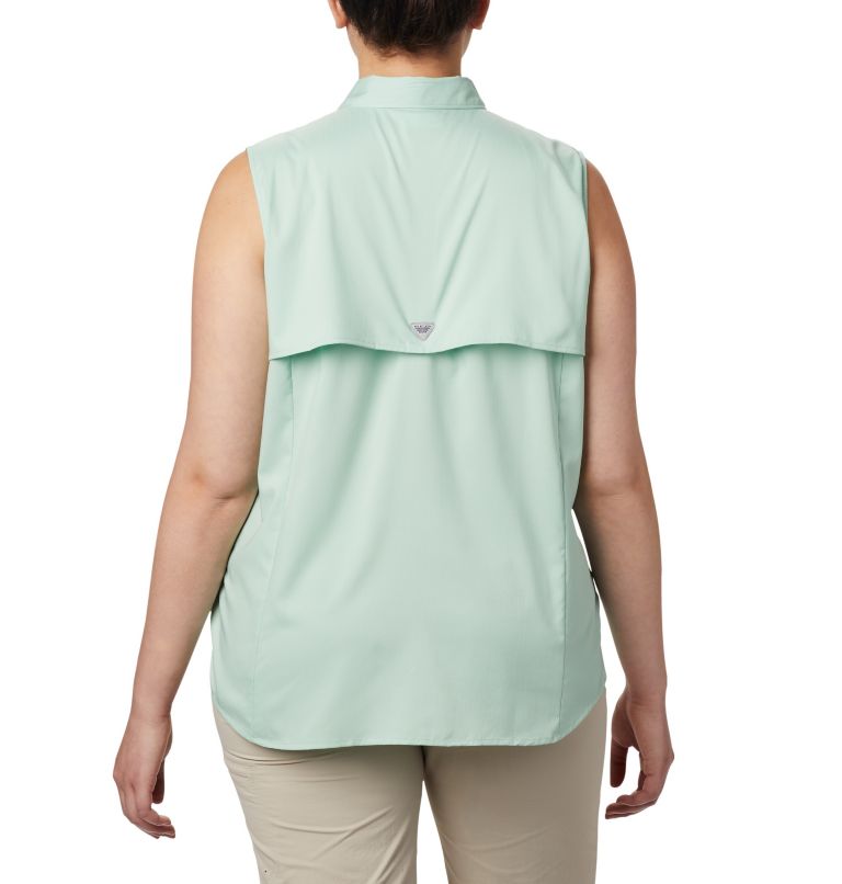 Women's PFG Tamiami Sleeveless Shirt - Plus Size, Color: New Mint, image 2