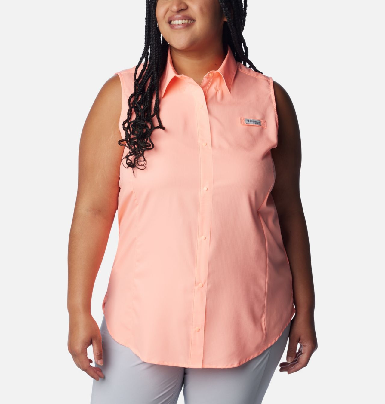 Women’s PFG Tamiami™ Sleeveless Shirt - Plus Size 1
