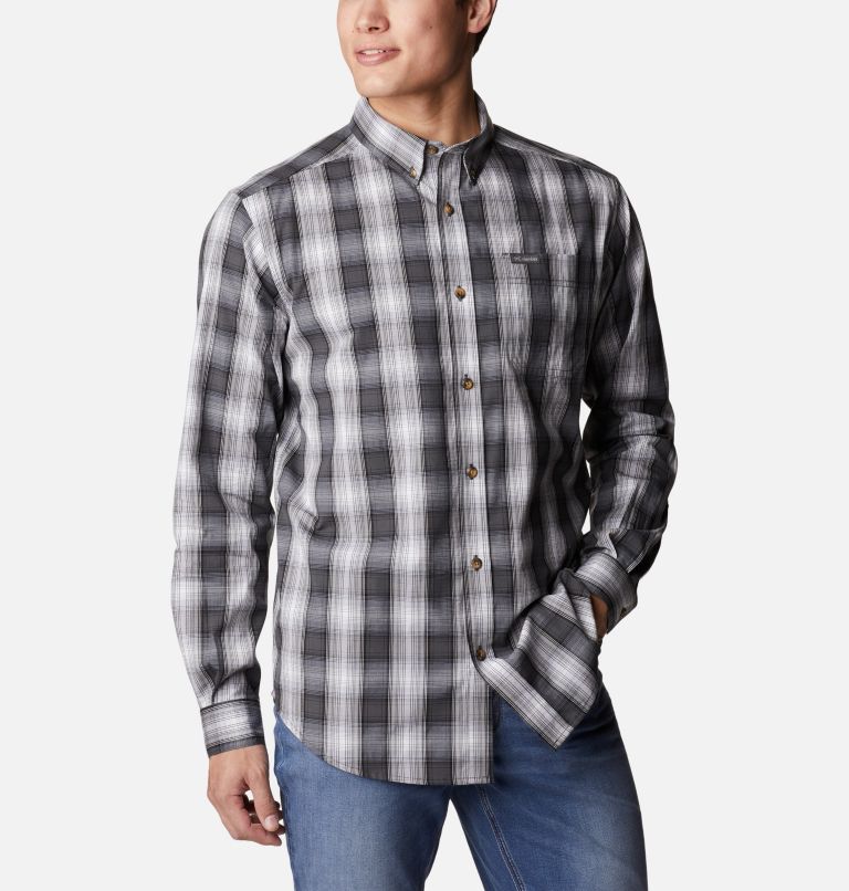 Rapid Rivers II Long Sleeve Shirt | 009 | 5XT, Color: Black Soft Ombre, image 5