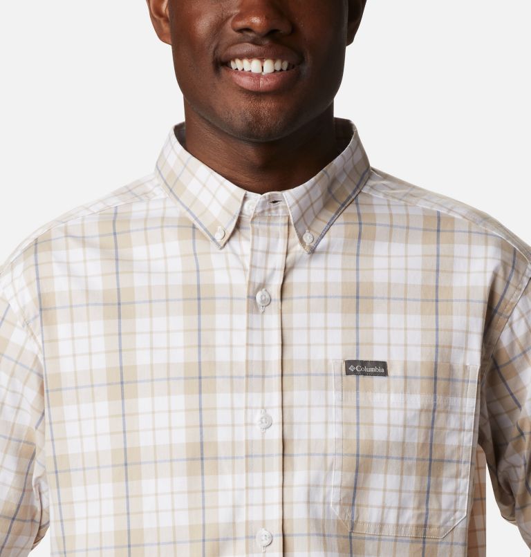 Men's Rapid Rivers II Long Sleeve Shirt, Color: Bluestone Traditional Plaid, image 4