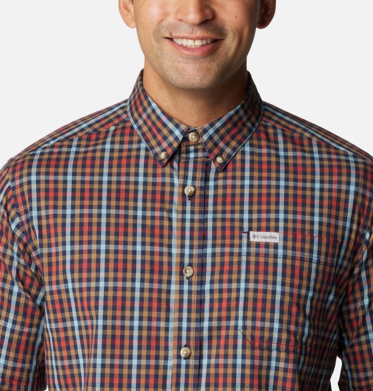 Chemise à manches longues Rapid Rivers II pour homme, Color: Collegiate Navy Everyday Gingham, image 4