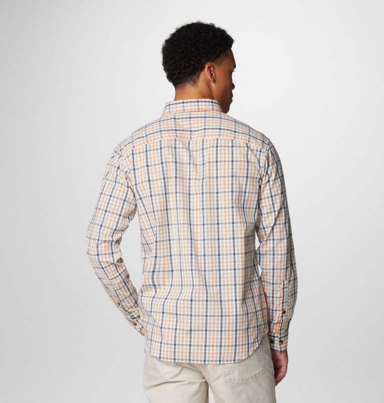 Men's Rapid Rivers II Long Sleeve Shirt, Color: Sunstone Everyday Gingham, image 2