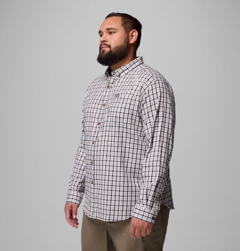 Men's Rapid Rivers II Long Sleeve Shirt - Big, Color: Black Trail Crossing Gingham, image 4