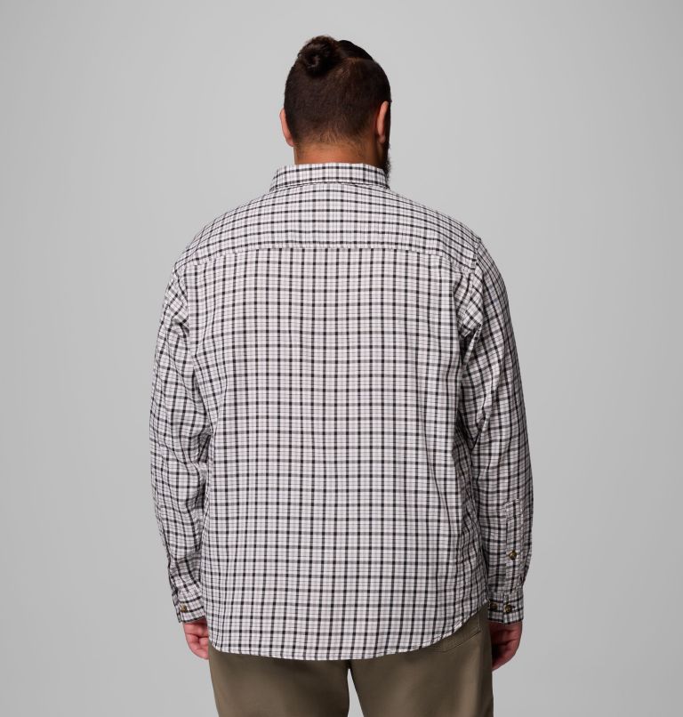 Men's Rapid Rivers II Long Sleeve Shirt - Big, Color: Black Trail Crossing Gingham, image 3