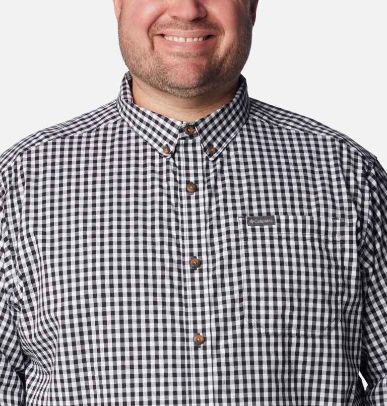 Chemise à manches longues Rapid Rivers II pour homme - grandes tailles, Color: Black Everyday Gingham, image 4