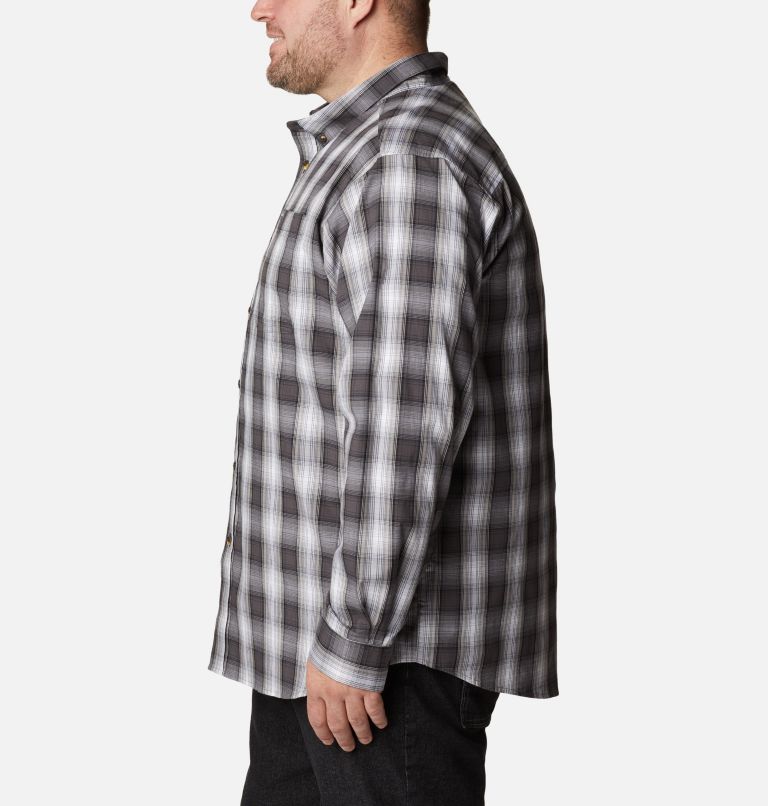 Thumbnail: Chemise à manches longues Rapid Rivers II pour homme - grandes tailles, Color: Black Soft Ombre, image 3