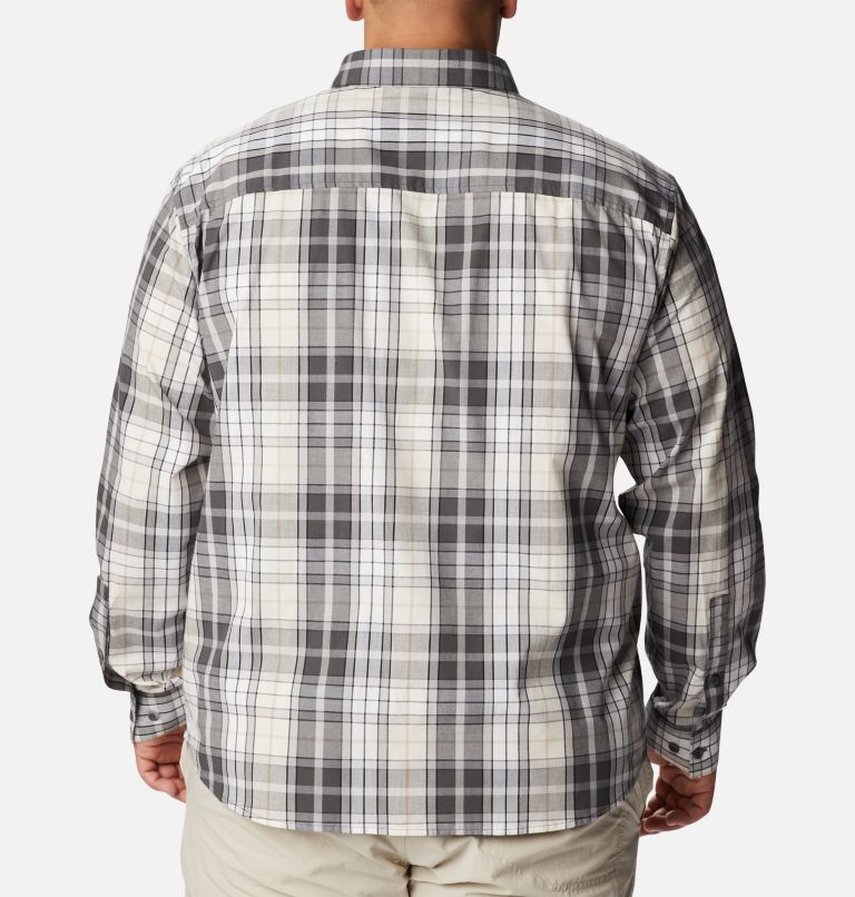 Rapid Rivers II Long Sleeve Shirt | 017 | 4X, Color: Shark Multi Plaid, image 2