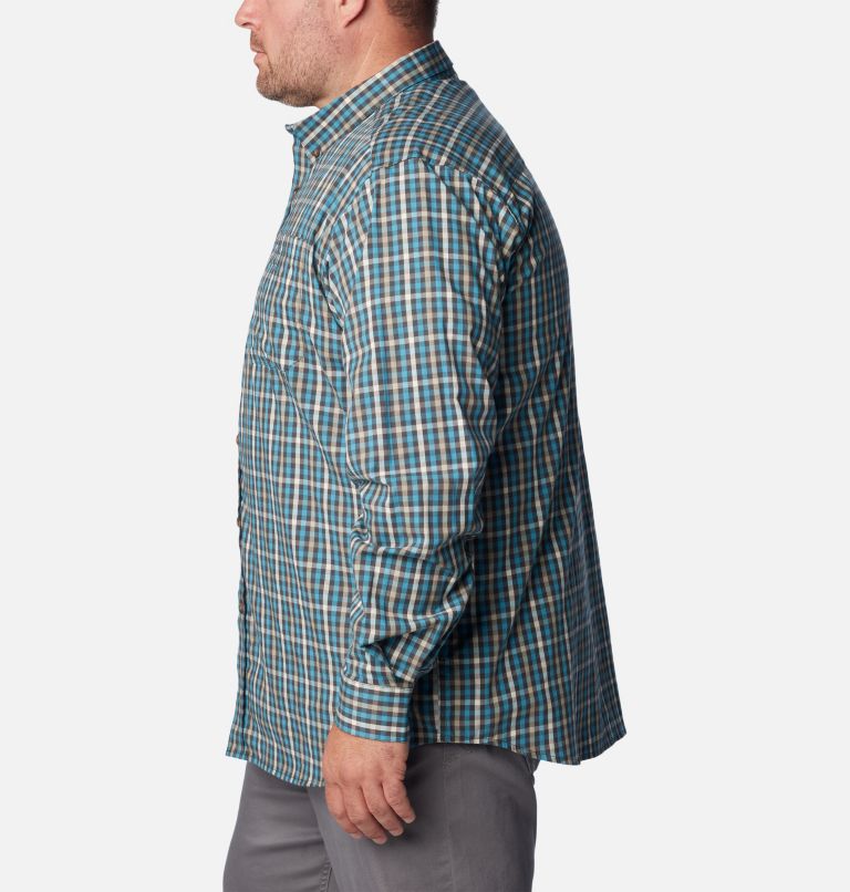 Chemise à manches longues Rapid Rivers II pour homme - grandes tailles, Color: Shark Everyday Gingham, image 3