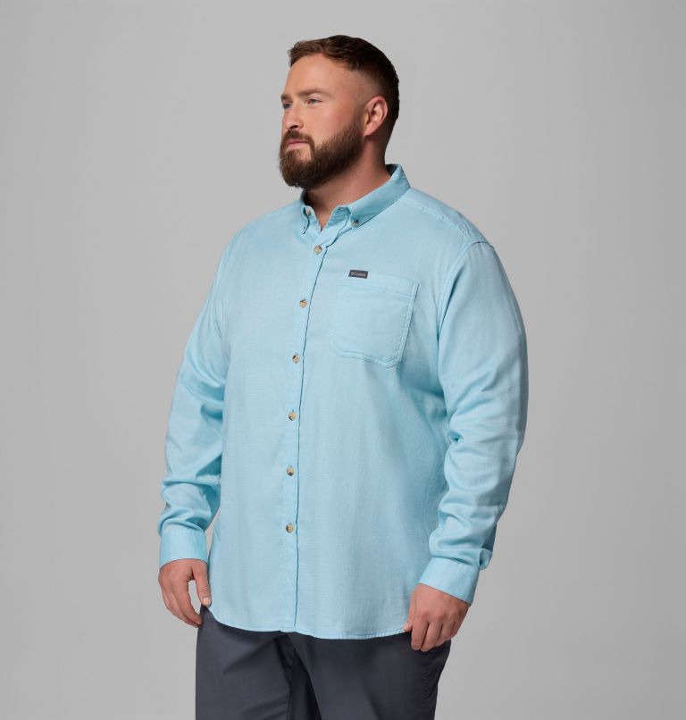 Men's Rapid Rivers II Long Sleeve Shirt - Big, Color: Vintage Blue Oxford, image 4