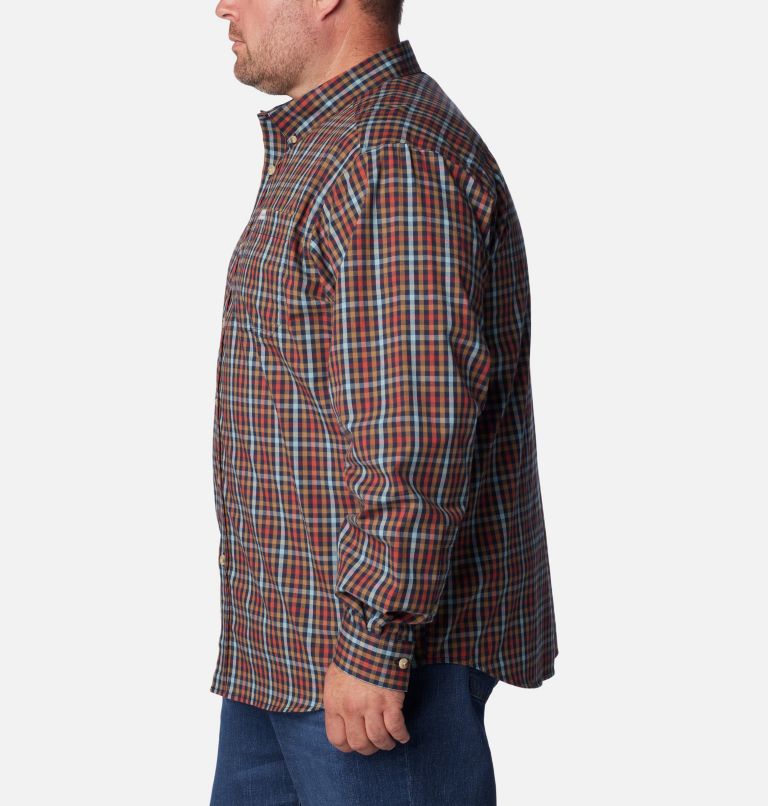 Men's Rapid Rivers II Long Sleeve Shirt - Big, Color: Collegiate Navy Everyday Gingham, image 3