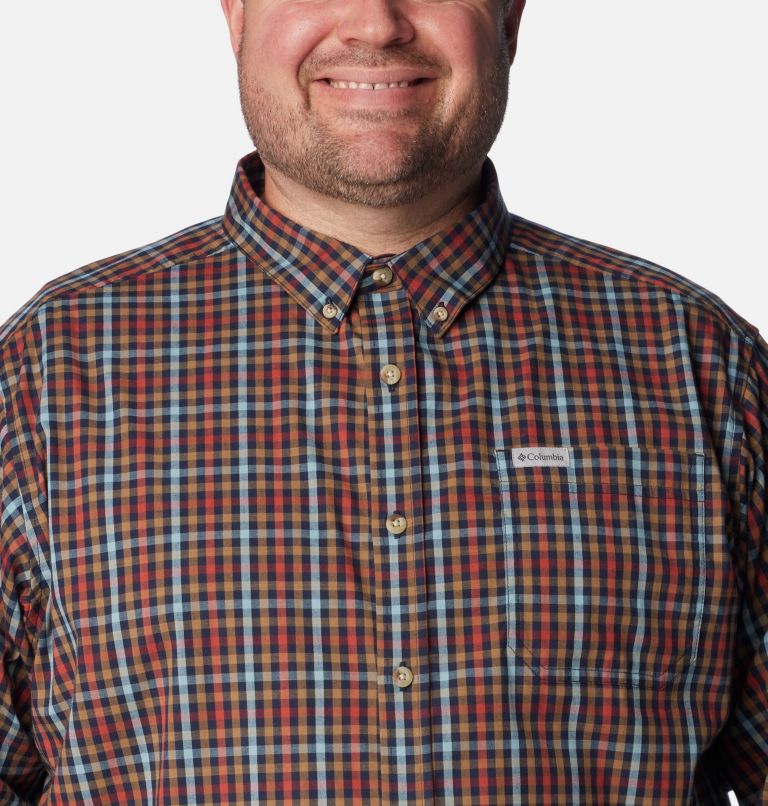 Men's Rapid Rivers II Long Sleeve Shirt - Big, Color: Collegiate Navy Everyday Gingham, image 4