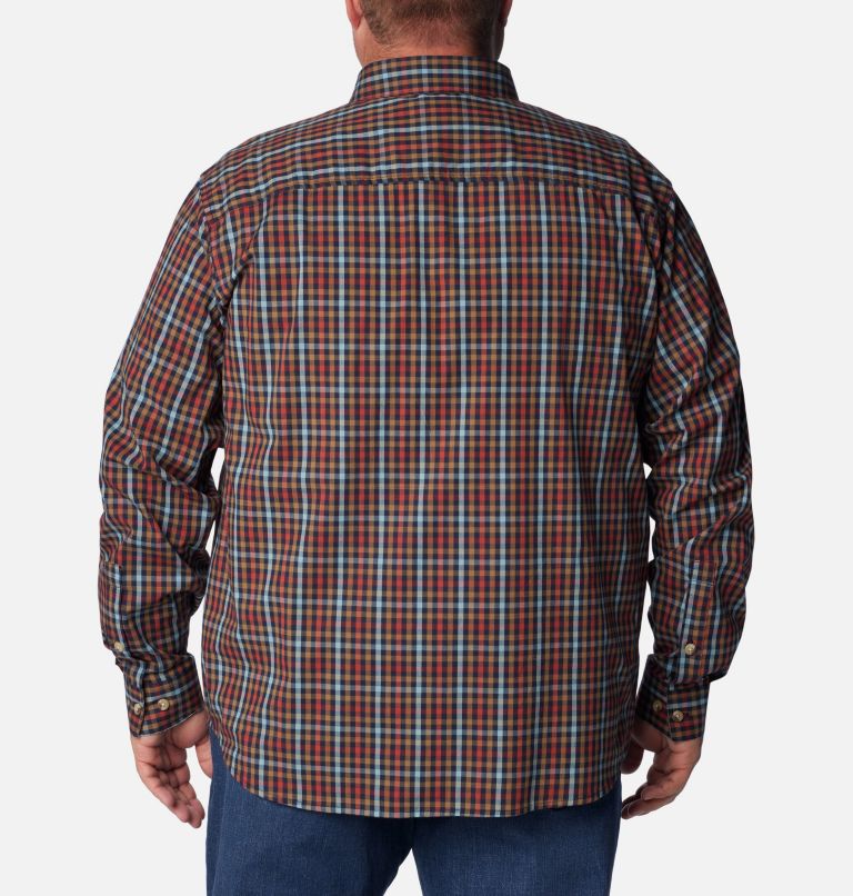 Men's Rapid Rivers II Long Sleeve Shirt - Big, Color: Collegiate Navy Everyday Gingham, image 2