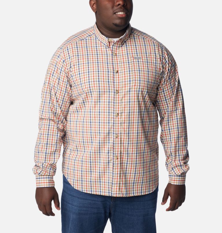 Rapid Rivers II Long Sleeve Shirt | 484 | 3X, Color: Dark Mountain Everyday Gingham, image 1