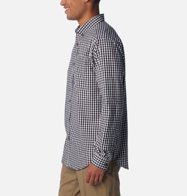Men's Rapid Rivers II Long Sleeve Shirt - Tall, Color: Black Everyday Gingham, image 3