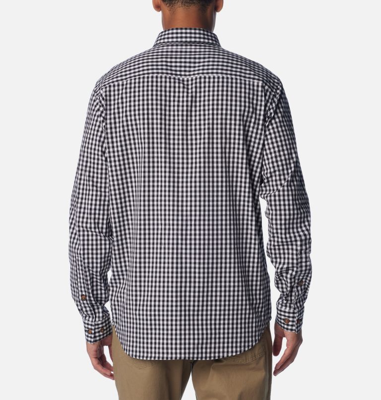 Men’s Rapid Rivers II Long Sleeve Shirt - Tall, Color: Black Everyday Gingham, image 2
