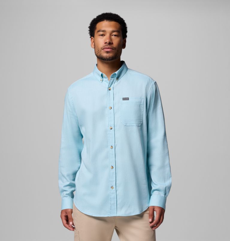 Men's Rapid Rivers II Long Sleeve Shirt - Tall, Color: Vintage Blue Oxford, image 1