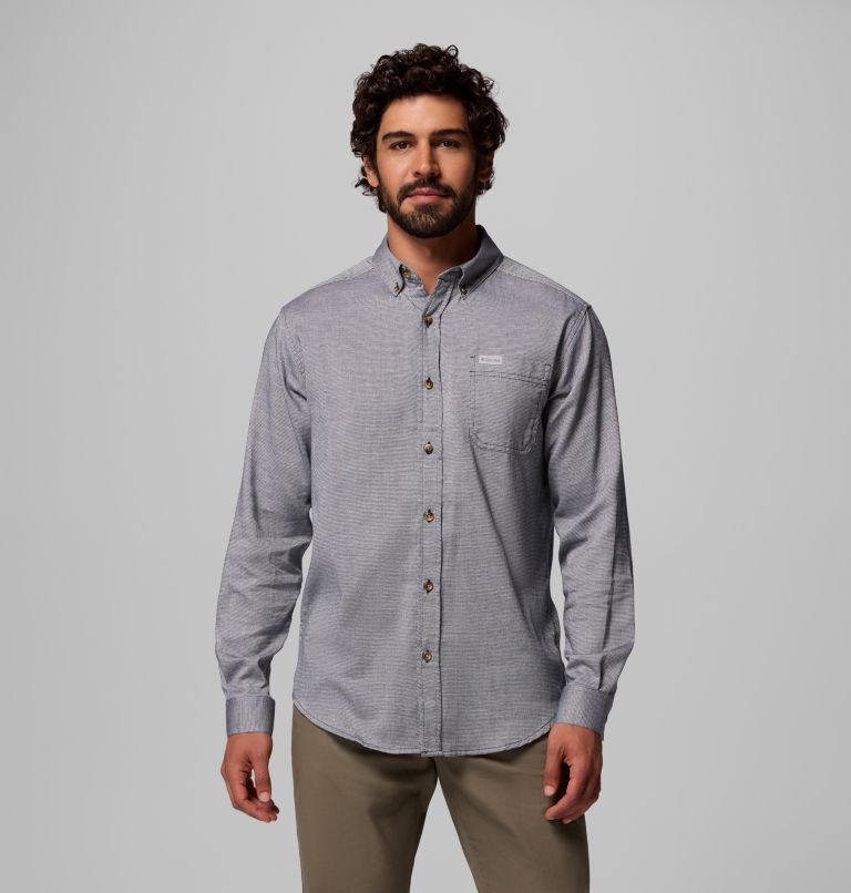 Men's Rapid Rivers II Long Sleeve Shirt - Tall, Color: Collegiate Navy Oxford, image 1