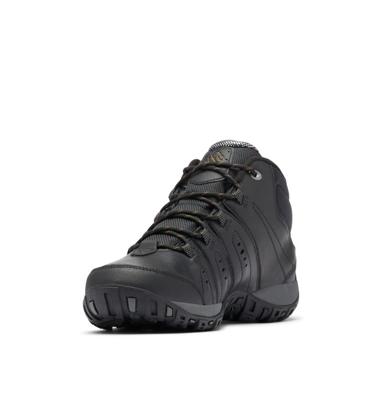 Men's Woodburn II Waterproof Omni-Heat Shoe, Color: Black, Goldenrod, image 6