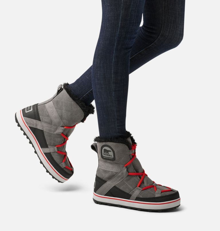 Women’s Glacy Explorer Shortie Boot, Color: Quarry, image 7