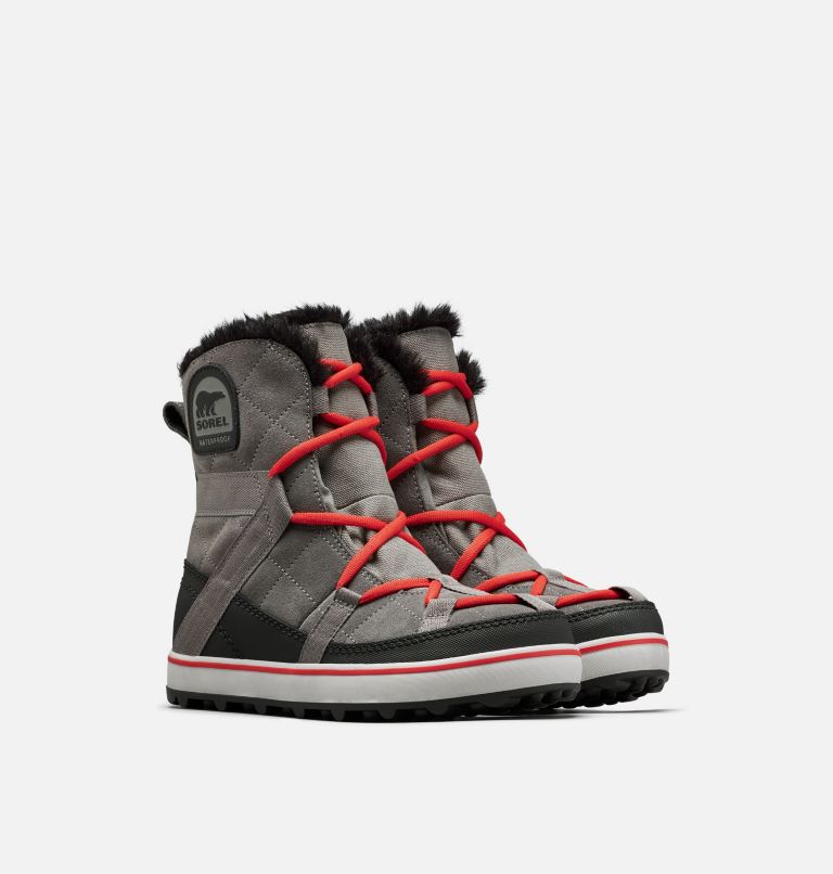 Thumbnail: Women’s Glacy Explorer Shortie Boot, Color: Quarry, image 2