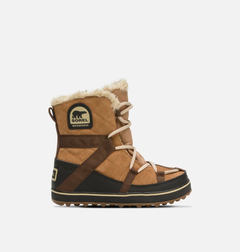 Sorel Glacy™ Explorer Elk Brown Shortie Waterproof Snow Boots 