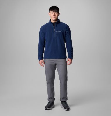 Men's Fast Trek III Half Zip Fleece Pullover, Color: Collegiate Navy, image 14