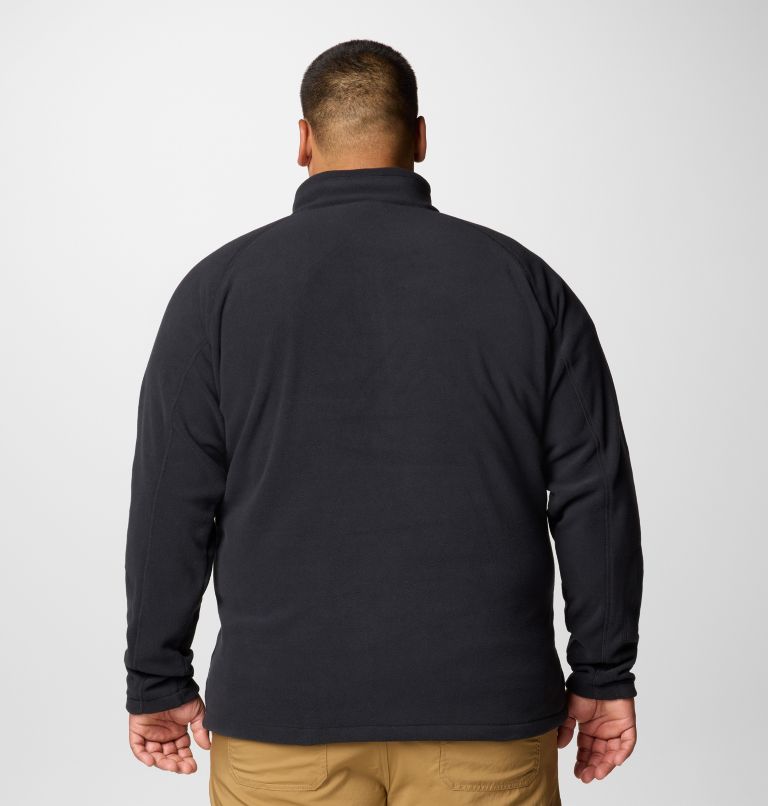 Men's Fast Trek III Half Zip Fleece Pullover - Big, Color: Black, image 2
