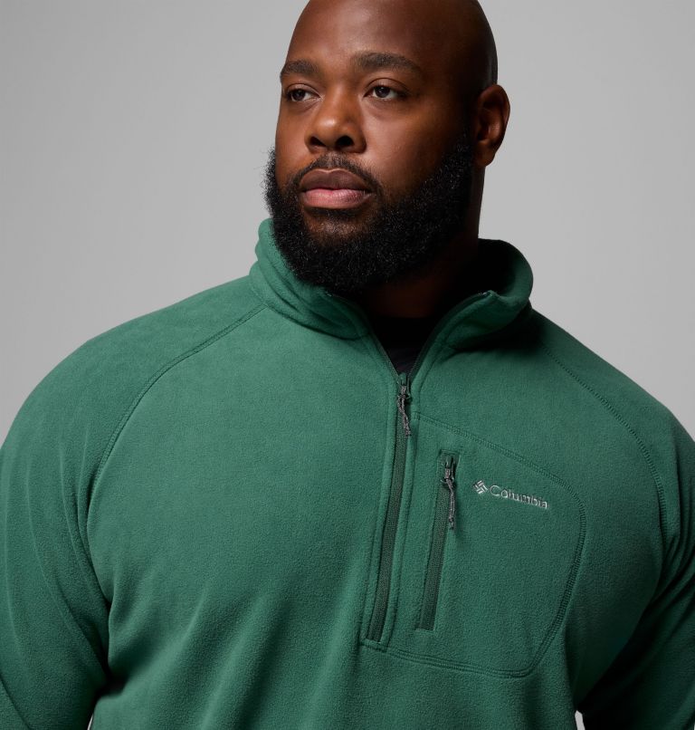 Men's Fast Trek III Half Zip Fleece Pullover - Big, Color: Rain Forest, image 5