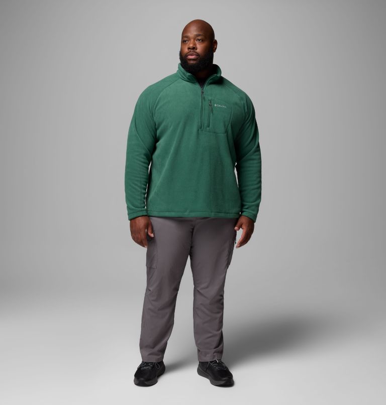 Men's Fast Trek III Half Zip Fleece Pullover - Big, Color: Rain Forest, image 2