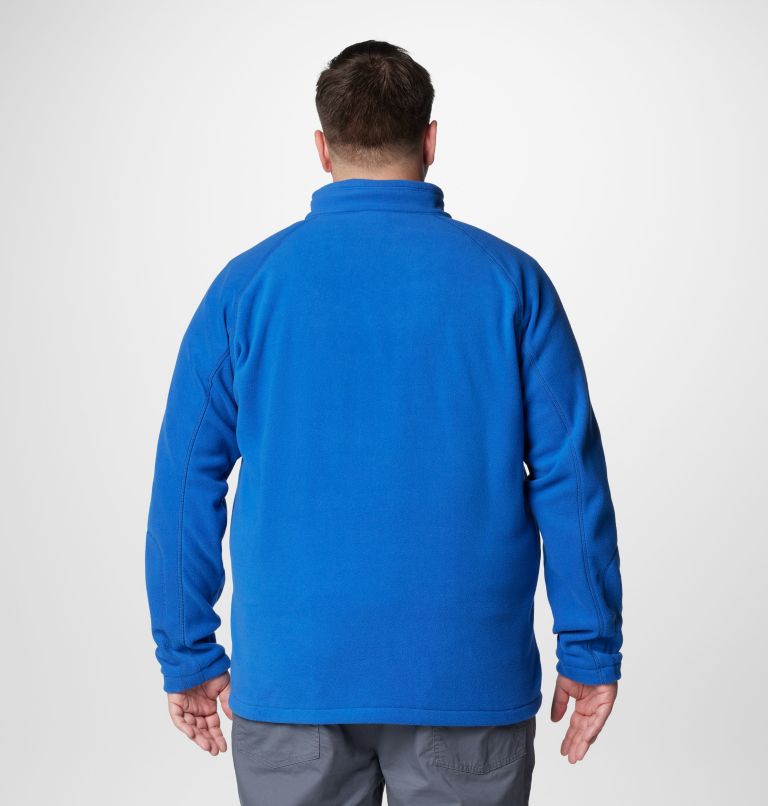 Men's Fast Trek III Half Zip Fleece Pullover - Big, Color: Mountain Blue, image 4