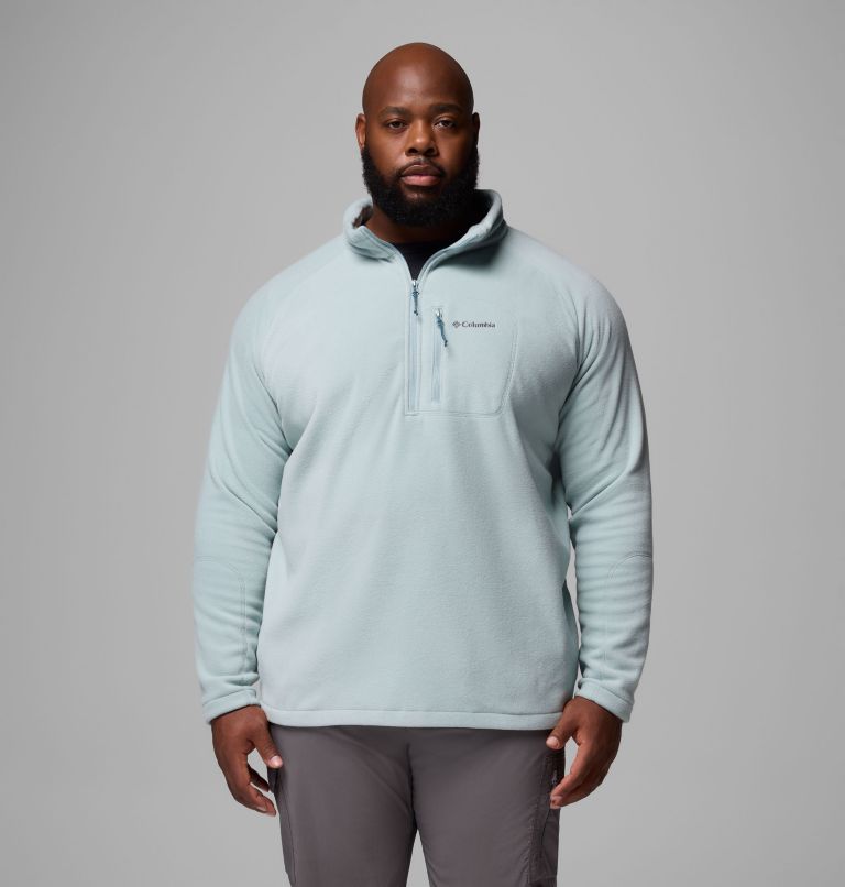 Men's Fast Trek III Half Zip Fleece Pullover - Big, Color: Crushed Blue, image 1
