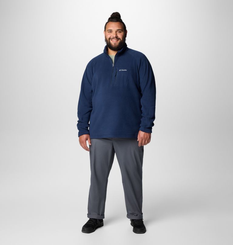 Men's Fast Trek III Half Zip Fleece Pullover - Big, Color: Collegiate Navy, image 3