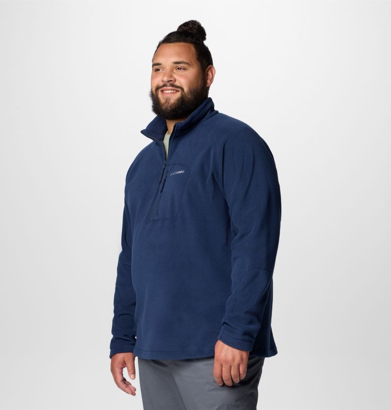 Men's Fast Trek III Half Zip Fleece Pullover - Big, Color: Collegiate Navy, image 4
