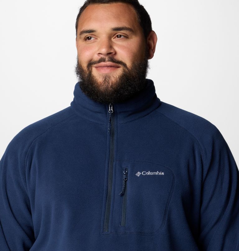 Men's Fast Trek III Half Zip Fleece Pullover - Big, Color: Collegiate Navy, image 5
