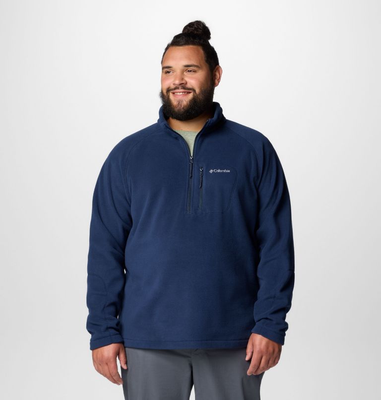 Men's Fast Trek III Half Zip Fleece Pullover - Big, Color: Collegiate Navy, image 1