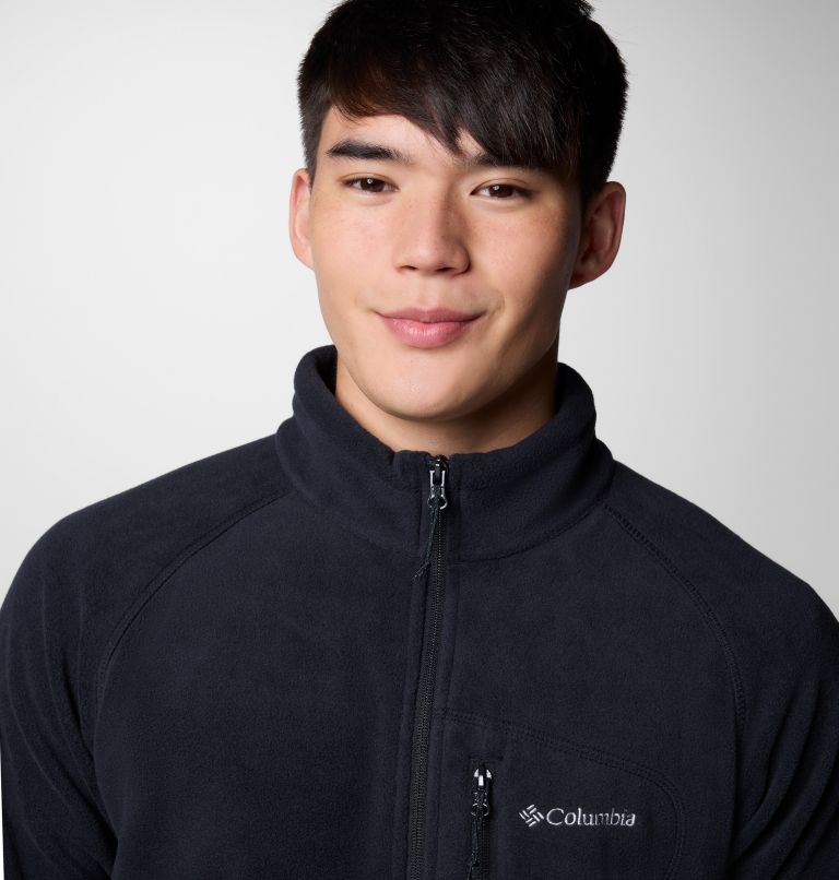 Men's Fast Trek III Half Zip Fleece Pullover - Tall, Color: Black, image 5