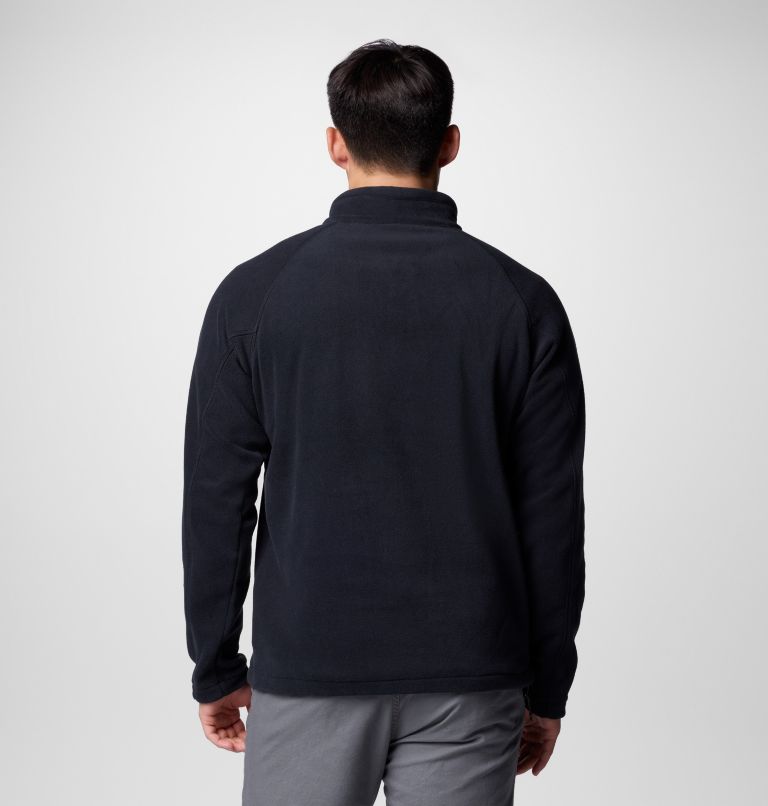 Men's Fast Trek III Half Zip Fleece Pullover - Tall, Color: Black, image 3