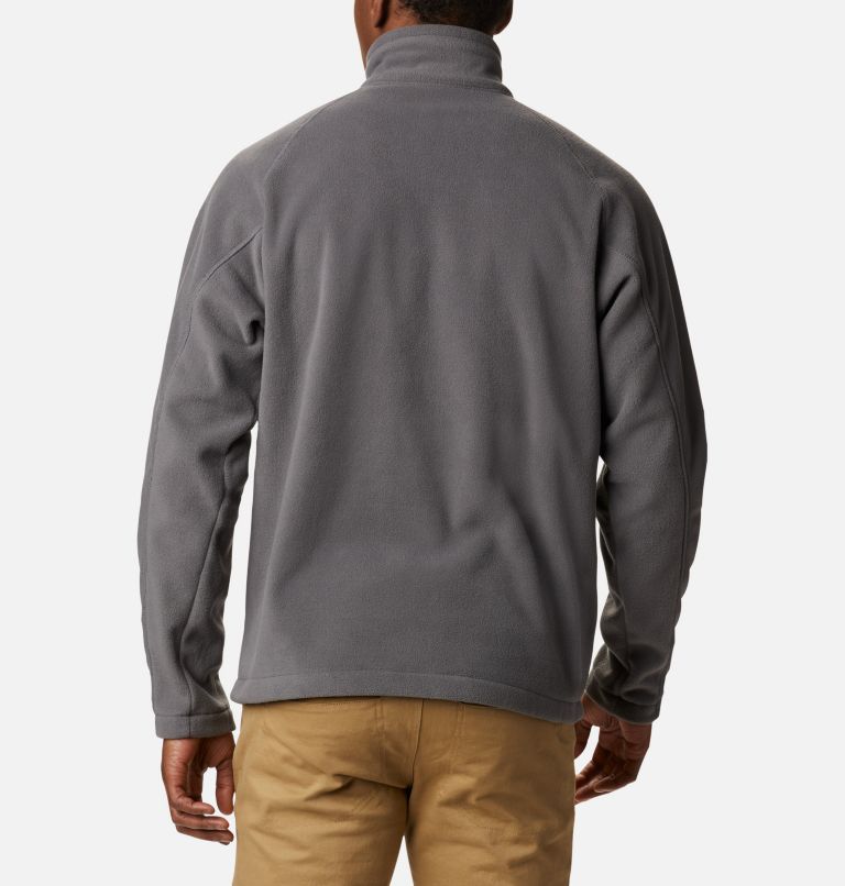 Men's Fast Trek III Half Zip Fleece Pullover - Tall, Color: City Grey, Shark, image 2