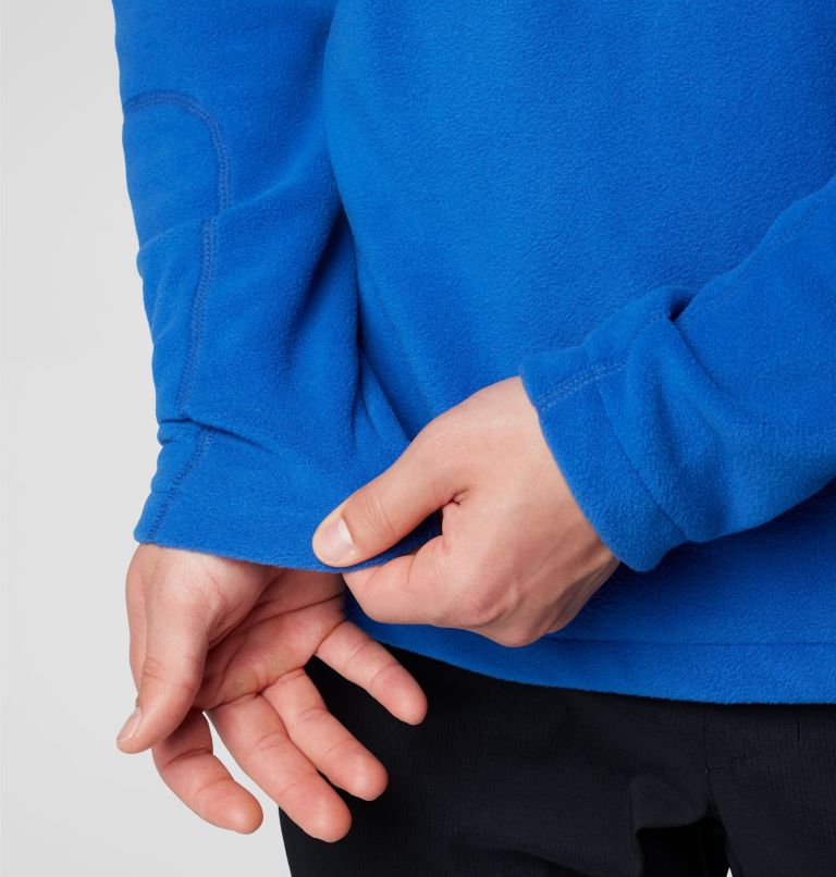 Men's Fast Trek III Half Zip Fleece Pullover - Tall, Color: Mountain Blue, image 8
