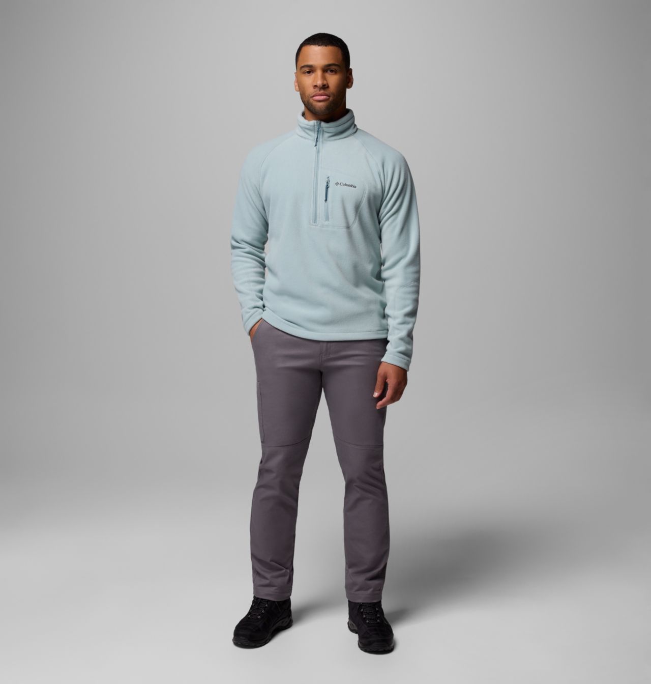 Men's Fast Trek™ III Half Zip Fleece Pullover - Tall | 461 | LT 2