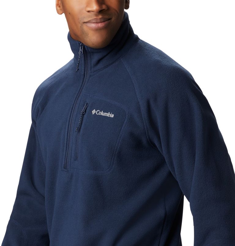 Men's Fast Trek III Half Zip Fleece Pullover - Tall, Color: Collegiate Navy, image 5