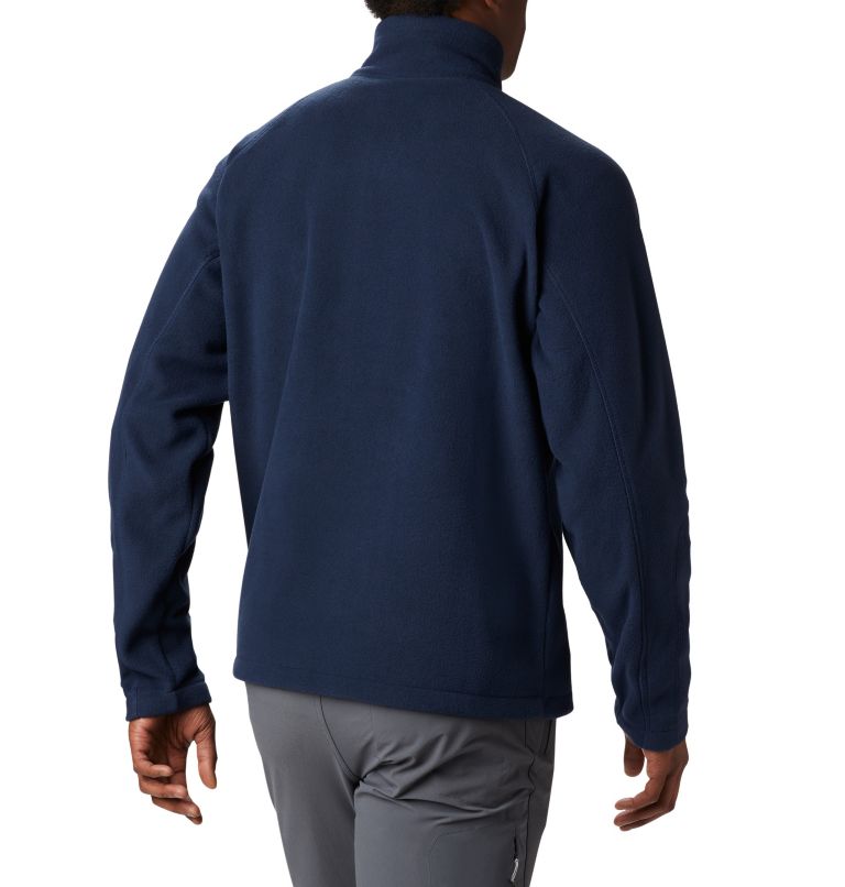 Men's Fast Trek III Half Zip Fleece Pullover - Tall, Color: Collegiate Navy, image 2
