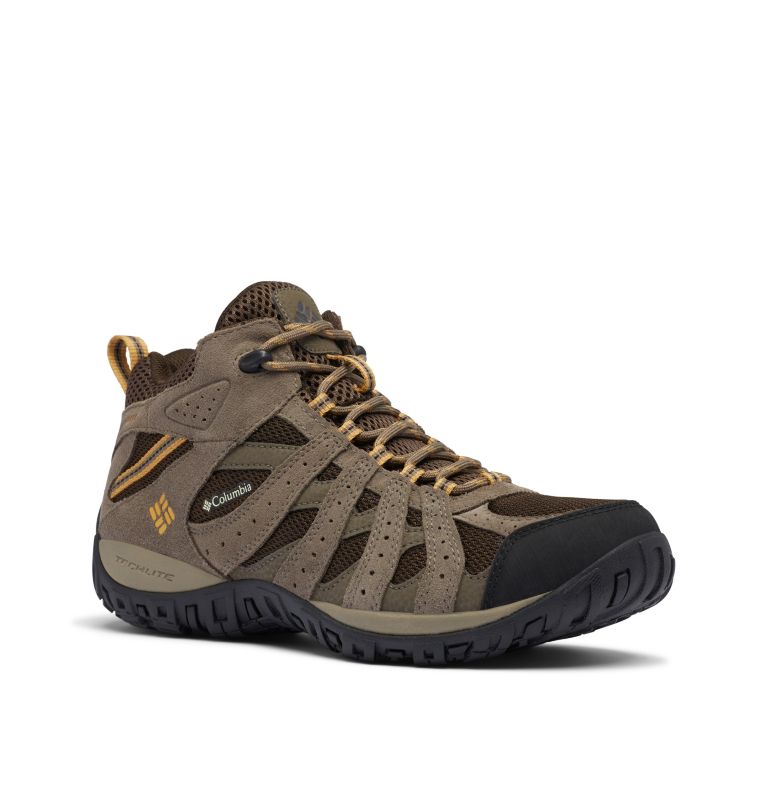 Men's Redmond Mid Waterproof Shoe, Color: Cordovan, Dark Banana, image 2