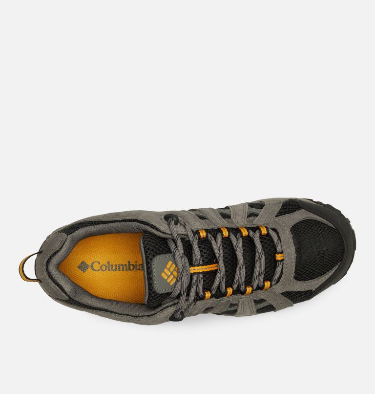 Men's Redmond Waterproof Low Shoe, Color: Black, Squash