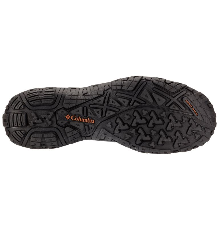 Men's Redmond Waterproof Low Hiking Shoe, Color: Pebble, Dark Ginger, image 2