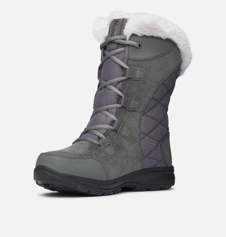 Women’s Ice Maiden II Boot, Color: Shale, Dark Raspberry, image 7